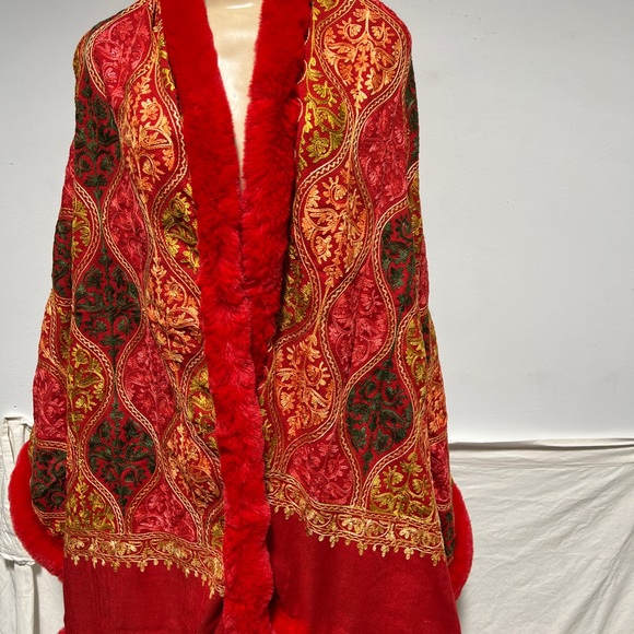 Pashmina shawl stole scarf for women | Wedding shawl | Bridal shawl | Shawl for - Picture 1 of 8